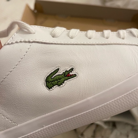 Lacoste white sneakers, NEW - Picture 2 of 4